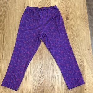 In fin ite Purple & Pink Yoga Pants